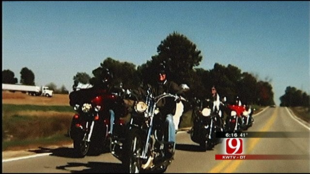 Bikers Riding From South America To Bethany On A Mission For Miles