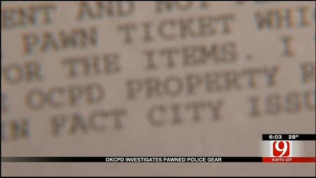 OKC Officer Accused Of Pawning City-Issued Equipment