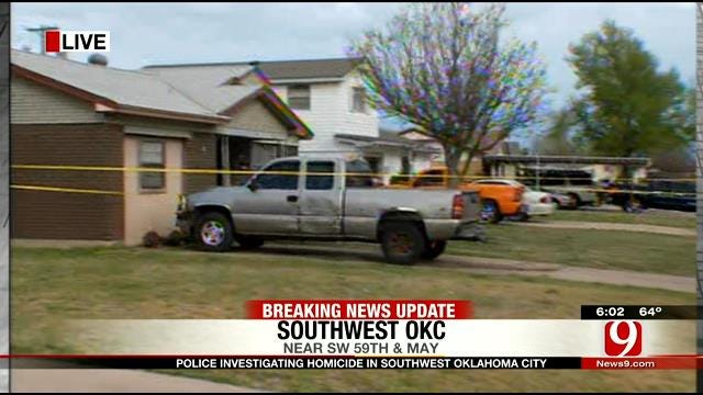 OKC Police Search For SW Side Homicide Suspect
