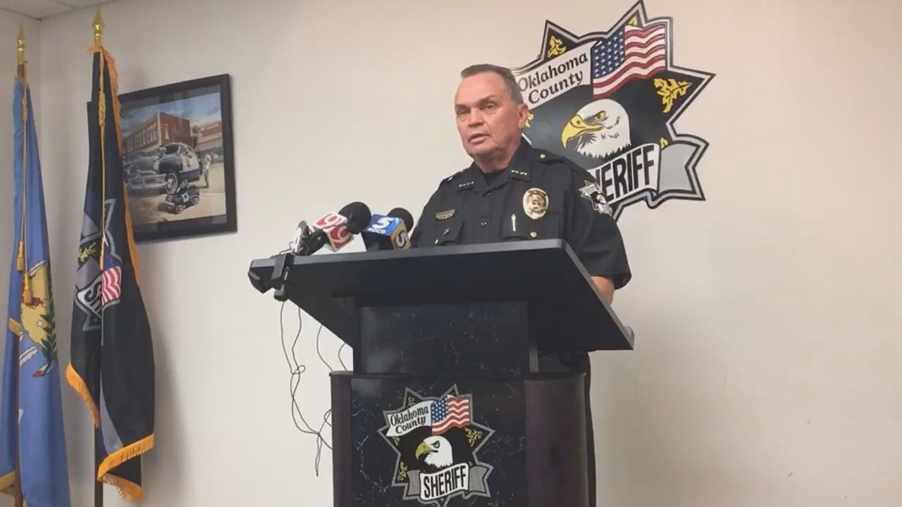 OK County Sheriff Whetsel On Fatal Crash Suspect