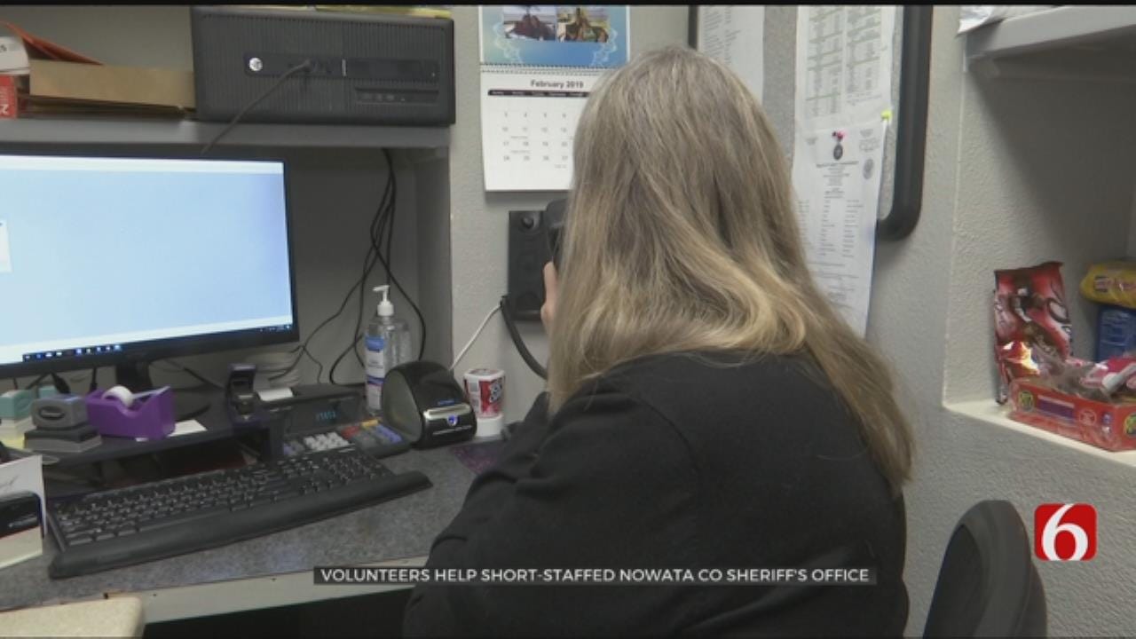 Volunteers Helping Nowata County Sheriff's Office Fill Shortages
