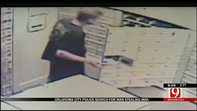 Metro Mail Thief Caught On Camera
