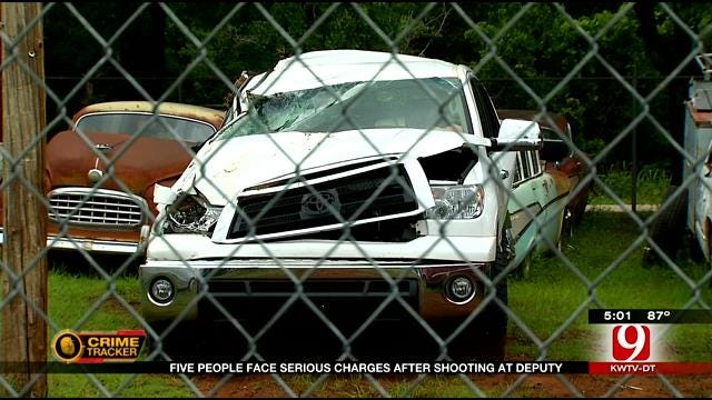 Five People Face Serious Charges After Shooting At Logan County Deputy
