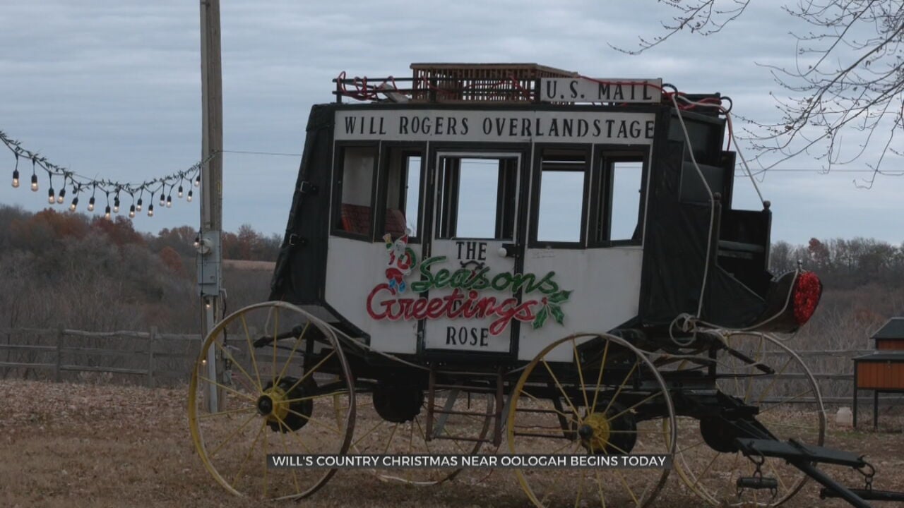 Organizers Prepare To Kick Off Will's Country Christmas Celebration Near Oologah