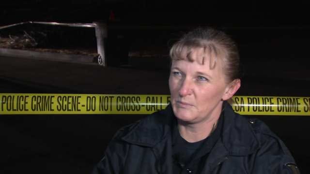 WEB EXTRA: Tulsa Police Cpl. Tami Manz Talks About Robbery, Shooting