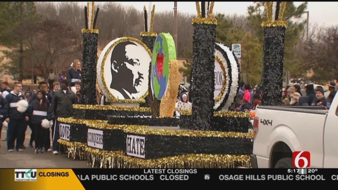 Thousands Mark 39th Year Of Tulsa's MLK Day Parade