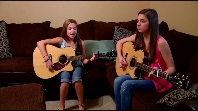 Singing Sisters From Tulsa On Their Way To Music Stardom