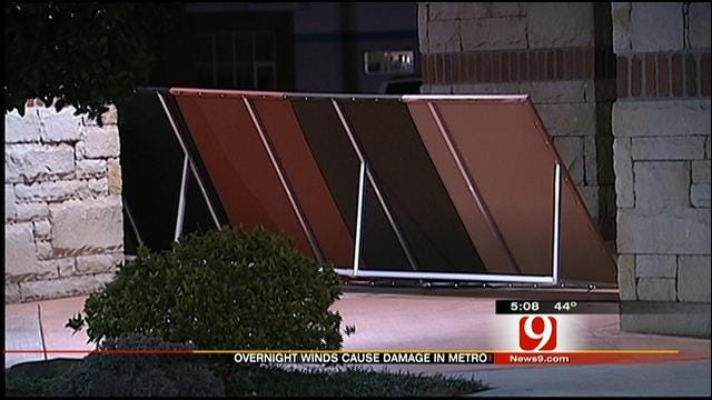 High Winds In Oklahoma Cause Widespread Damage