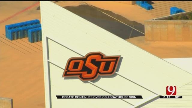 OSU Boathouse Sign To Be Taken Down