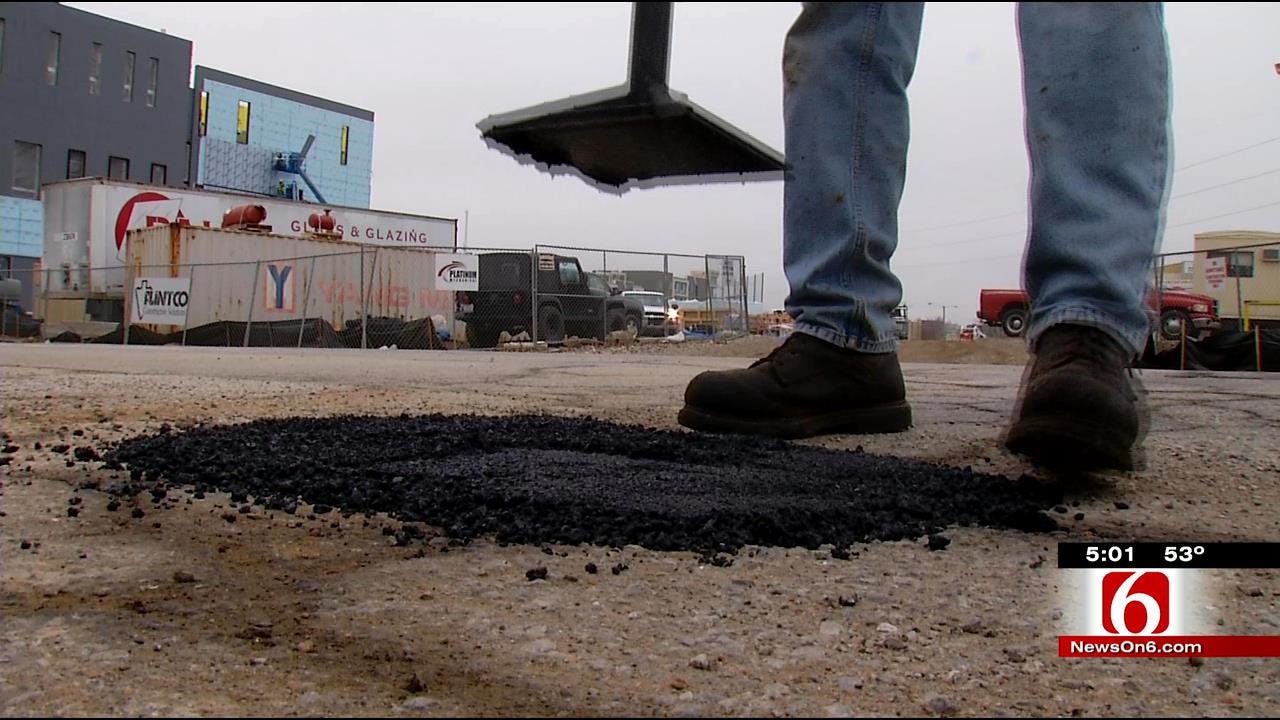 City Of Tulsa Using Overtime Hours To Control Potholes