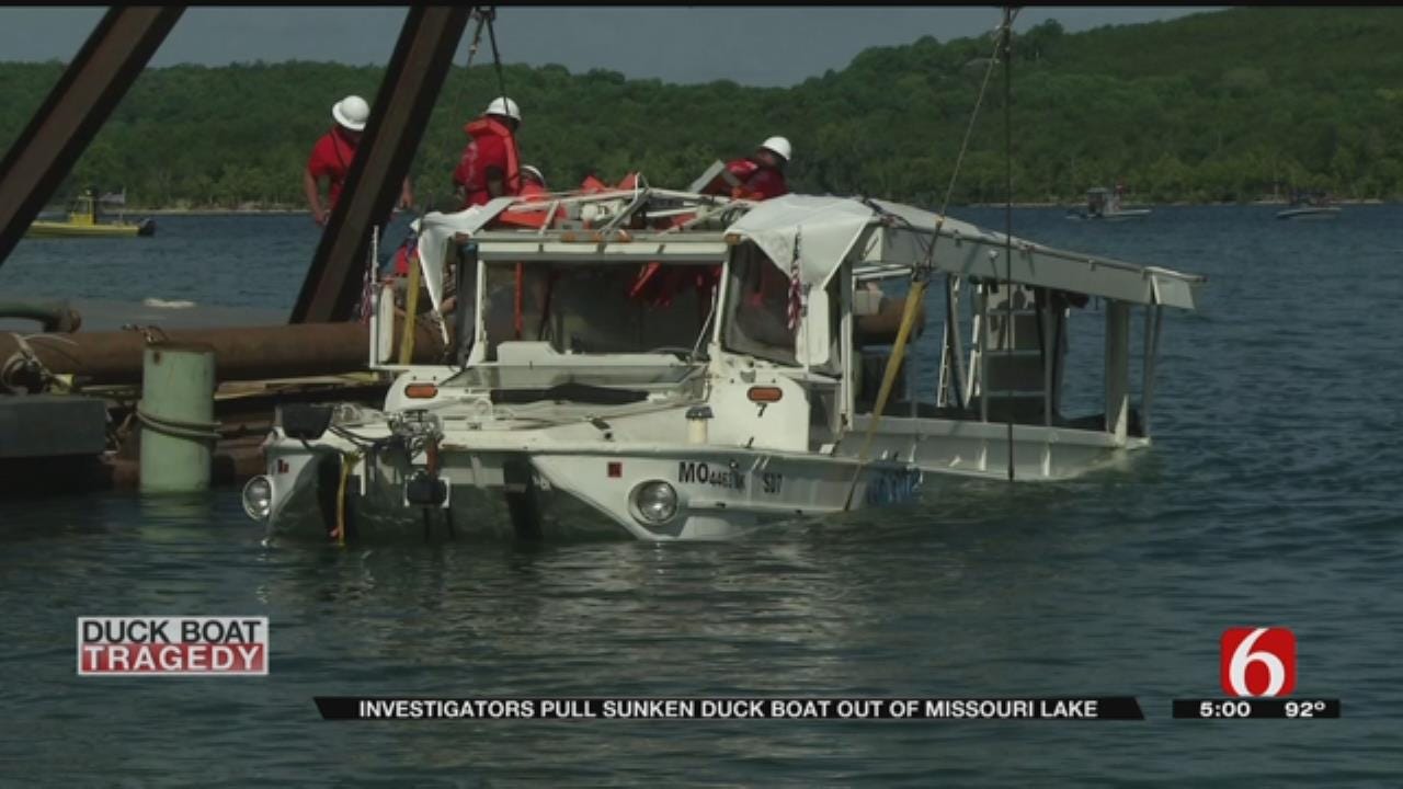 Criminal Negligence Could Be Considered In Fatal Branson Duck Boat Sinking