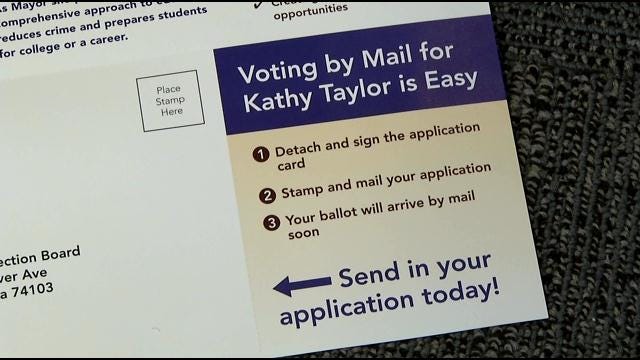 Some Tulsa Voters Say Campaign Mailers Put Them At Risk Of Identity Theft
