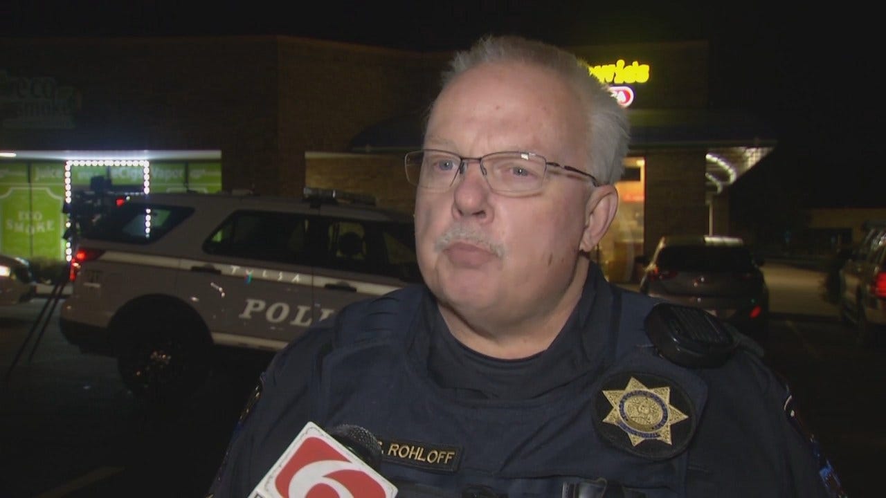WEB EXTRA: Tulsa Police Sgt. Robert Rohloff Talks About Robbery Attempt