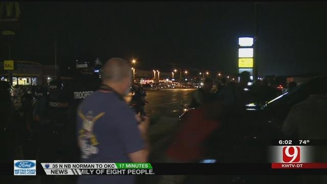 Ferguson Protests Marred By Gunfire