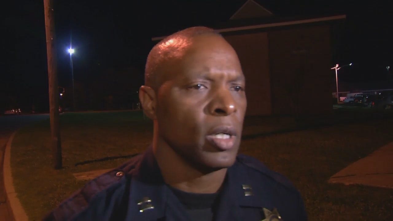 WEB EXTRA: Tulsa Police Captain Malcolm Williams Talks About The Stabbing