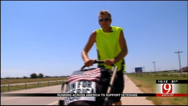 Man Running Across America In Support Of Veterans