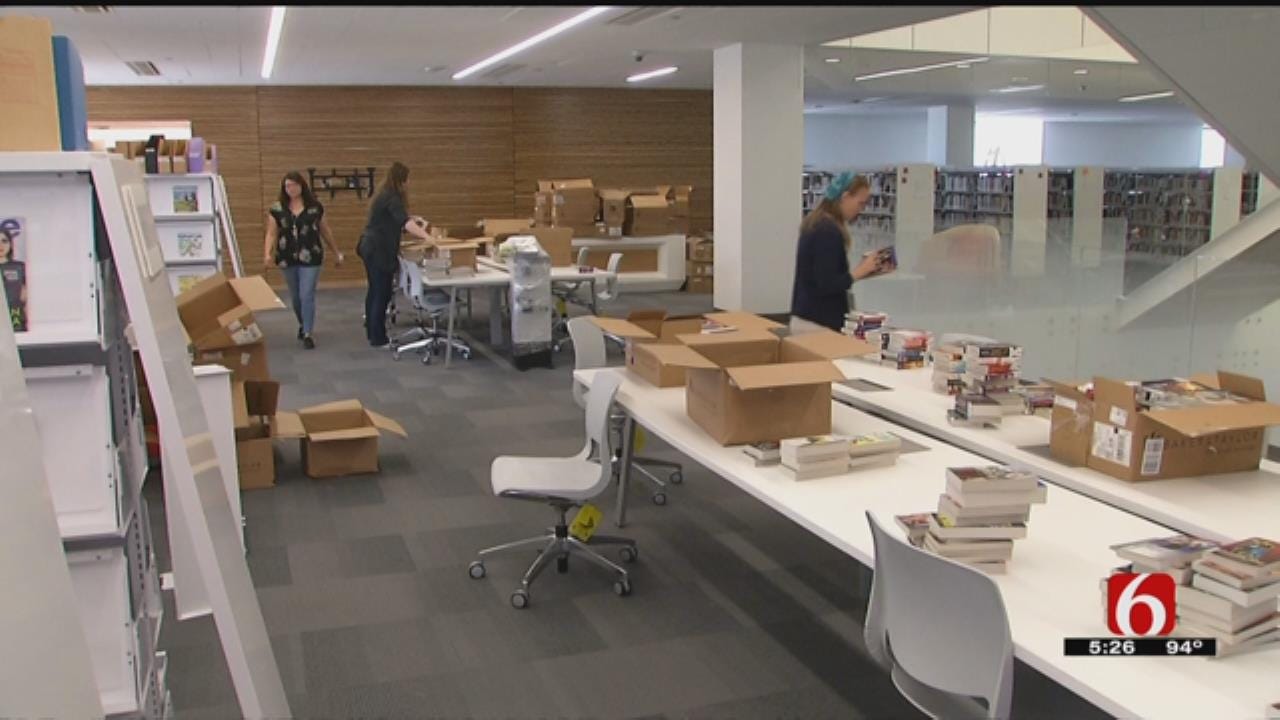 Renovated Tulsa Library Testing Out New Space