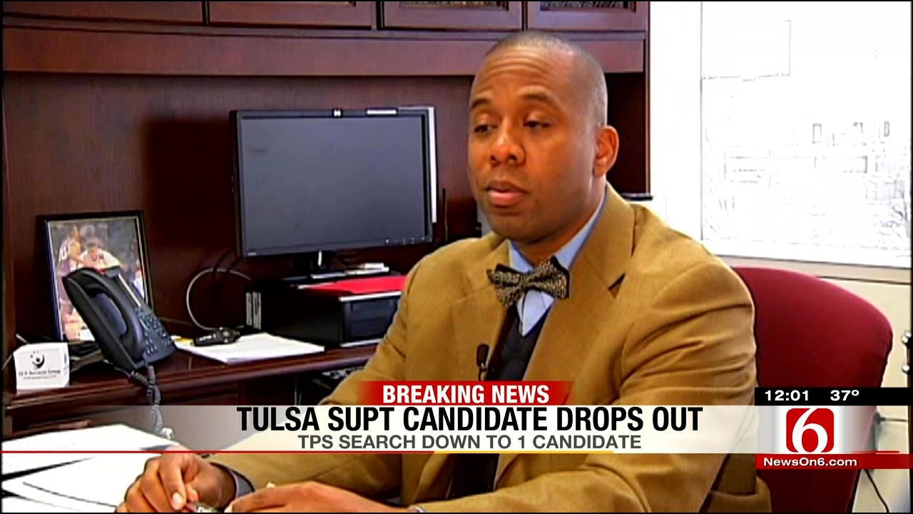 Candidate For Tulsa School Superintendent Withdraws
