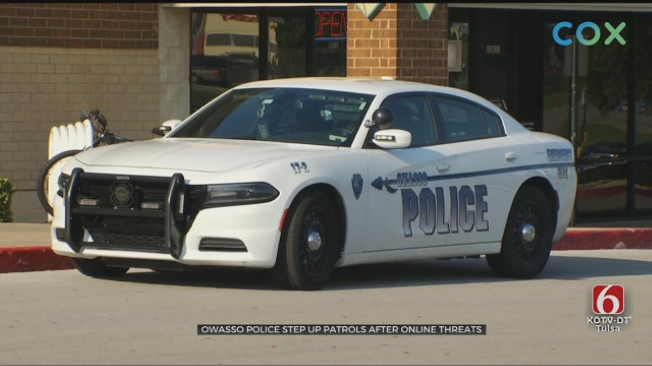Owasso Police Increase Patrols After Online Threats