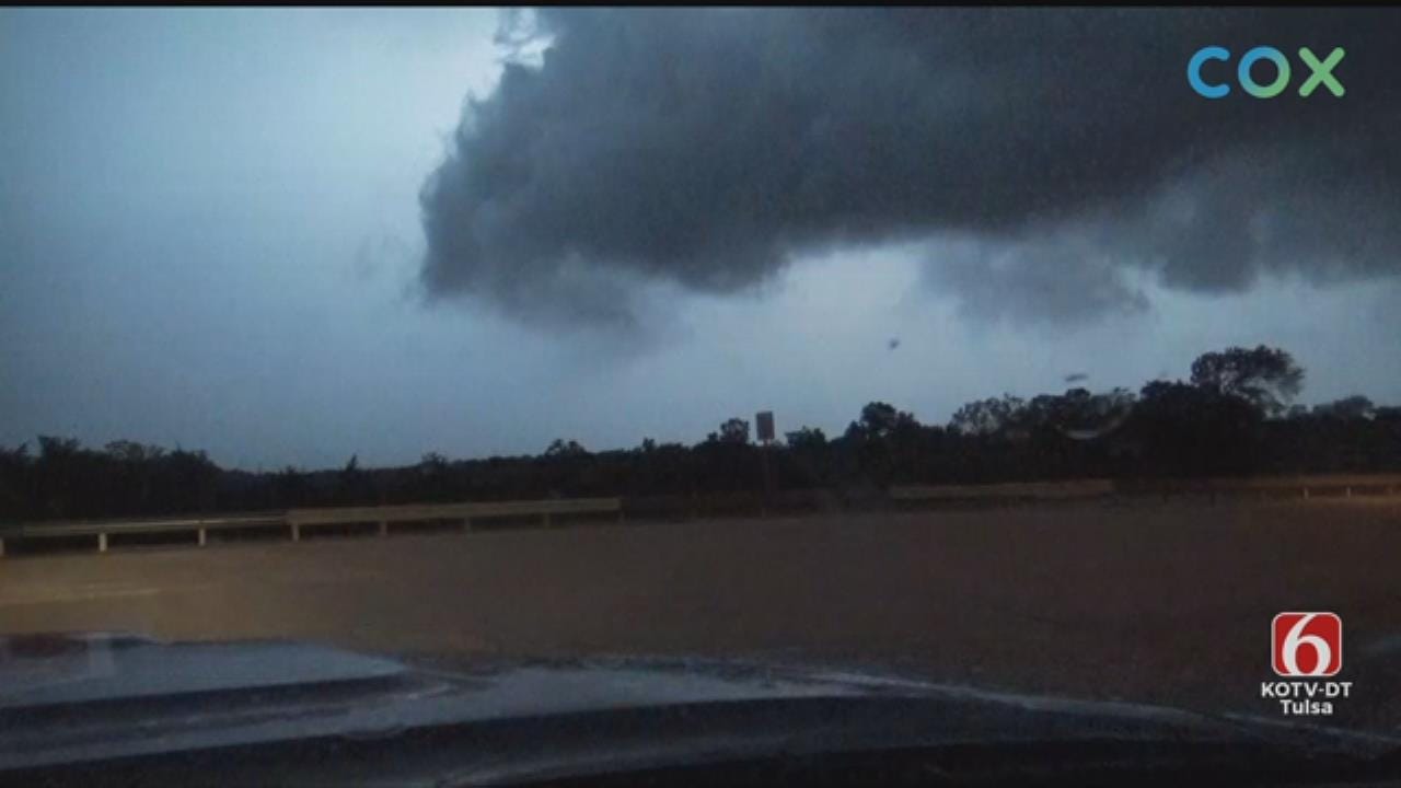 WATCH: News On 6 Storm Tracker JD McManus Tracks Storms In The Stroud Area