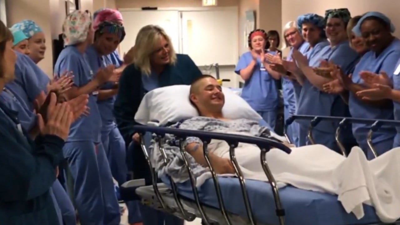 Hospital Honors Marine Who Missed His Graduation For Emergency Surgery
