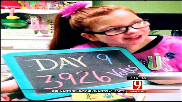 Metro Family Needs Votes to Win Van for Handicapped Daughter