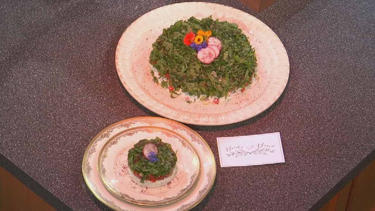 Israeli Salad With Ricotta And Yogurt