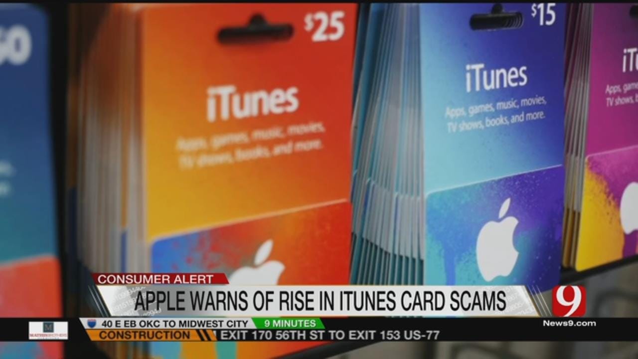 Apple Warns Of iTunes Gift Card Scams