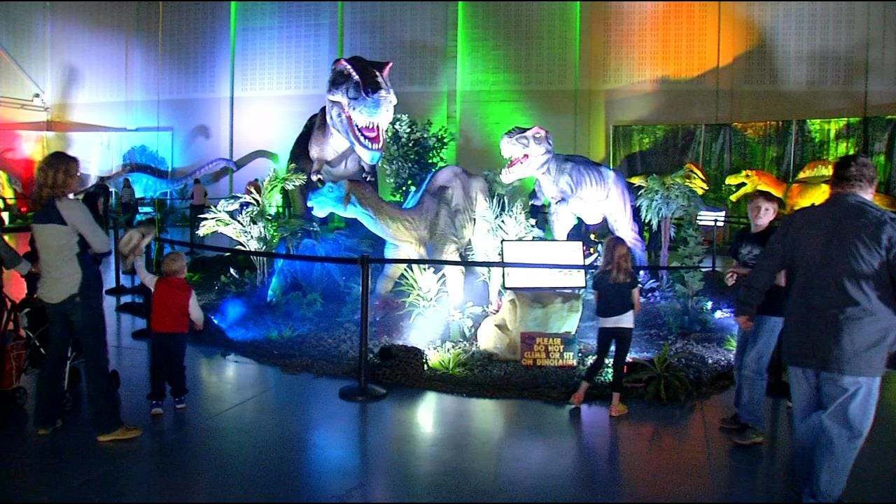'Discover The Dinosaurs' Exhibit In Downtown Tulsa