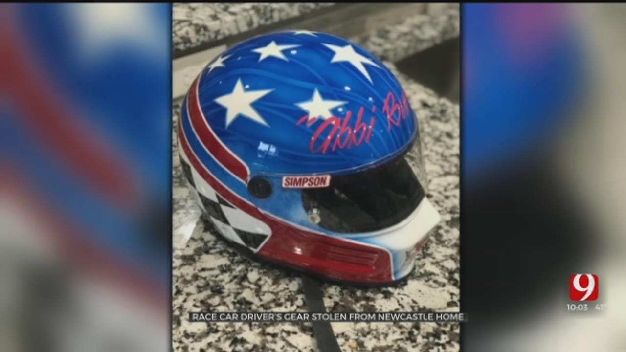 Thief Steals Newcastle Spring Car Racer's Helmet, Gear