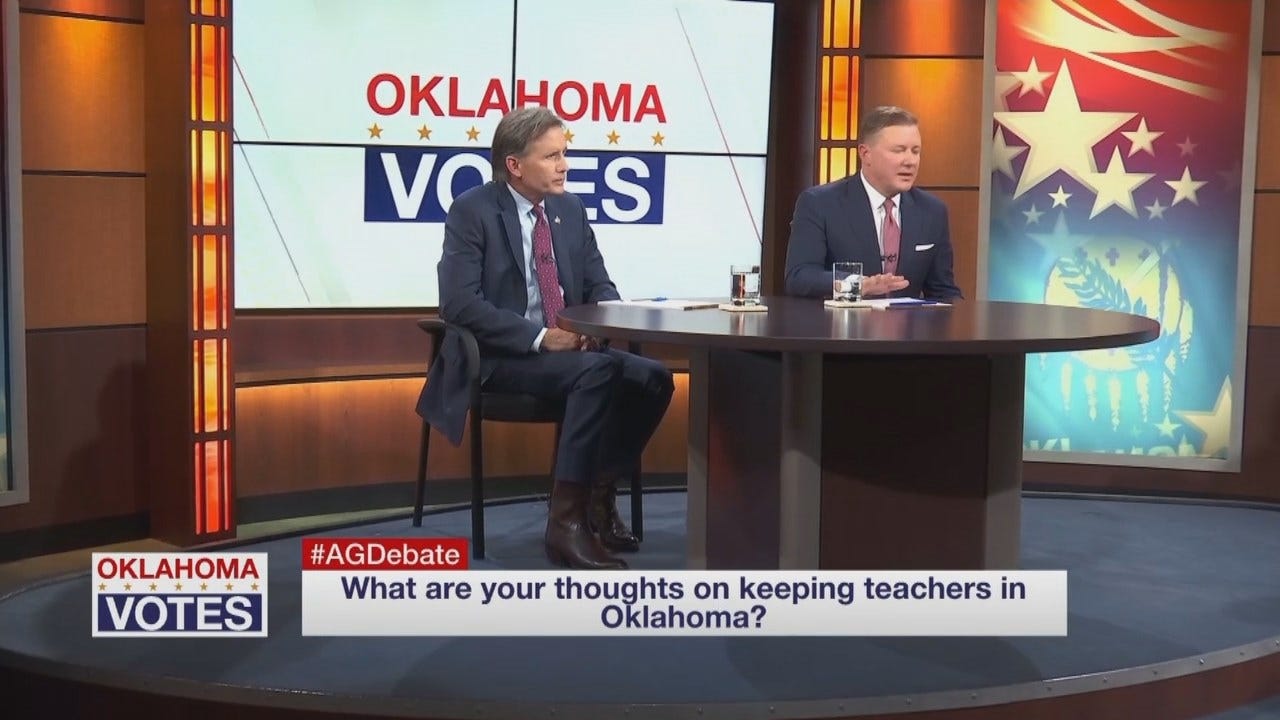 WEB EXTRA: OK GOP AG Debate: Keeping Teachers In OK