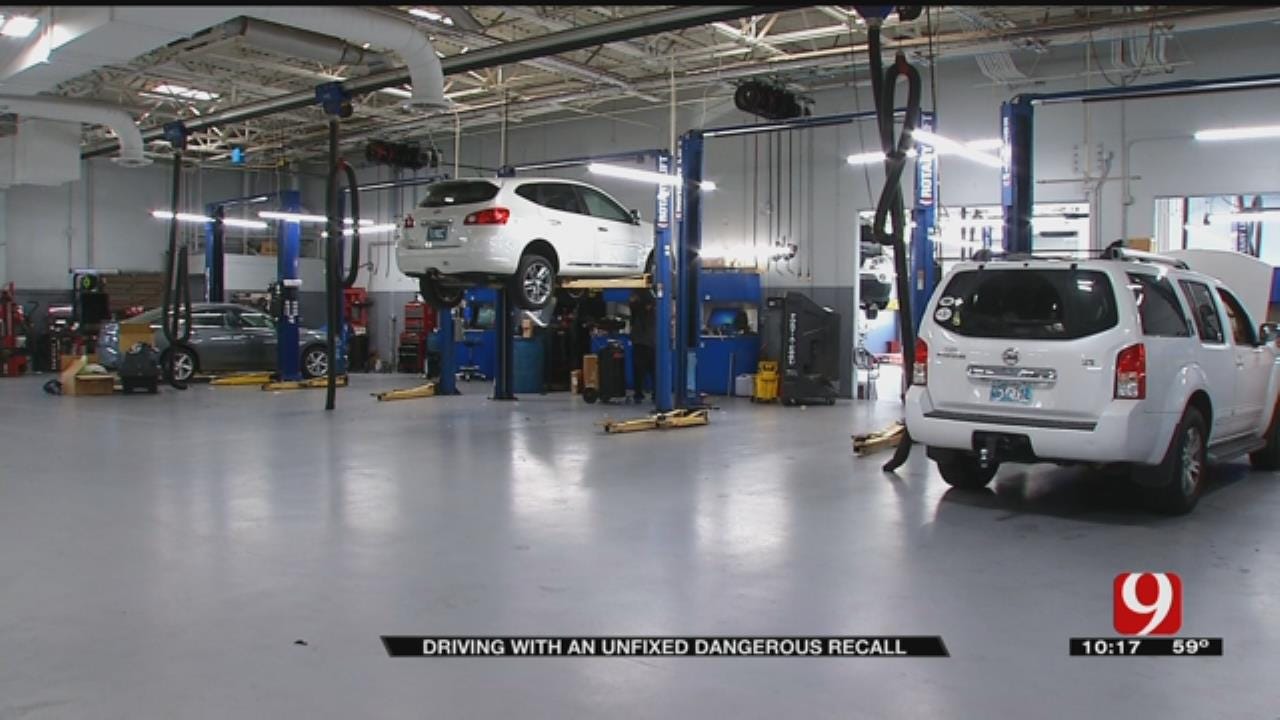 One In Four Cars On Oklahoma roads Has Unfixed Recall