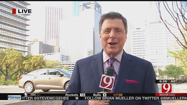 Dean Reports Live From Houston As Sooners Prep For Final Four