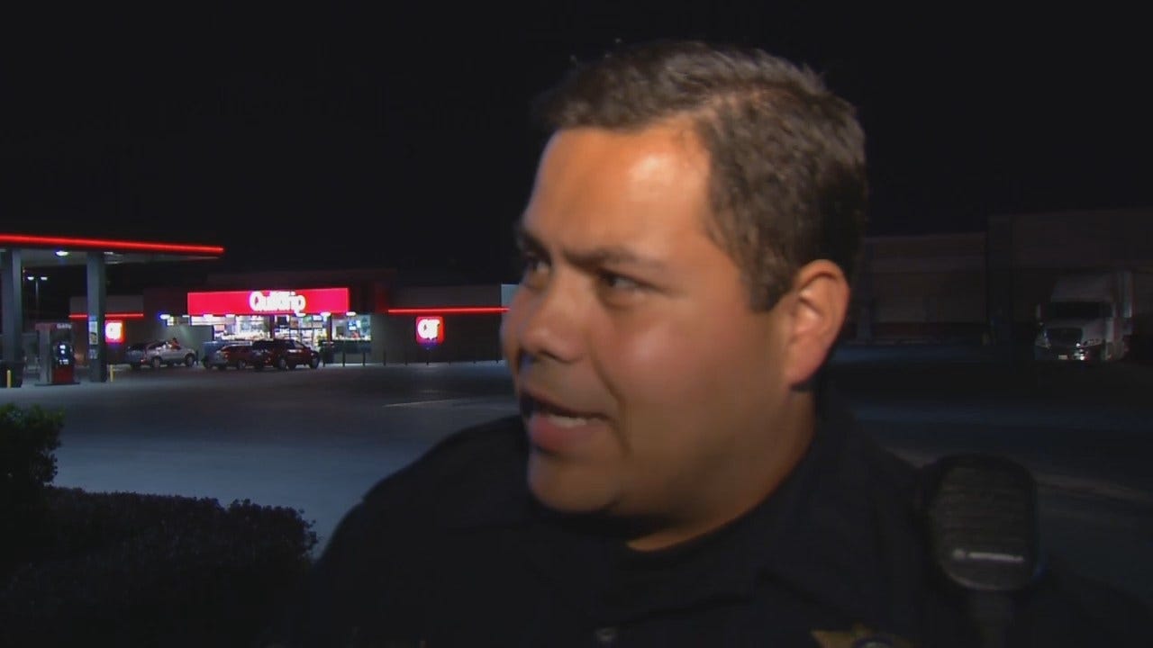 WEB EXTRA: Tulsa Police Sgt. Mark Ohnesorge Talks About Shooting Arrest