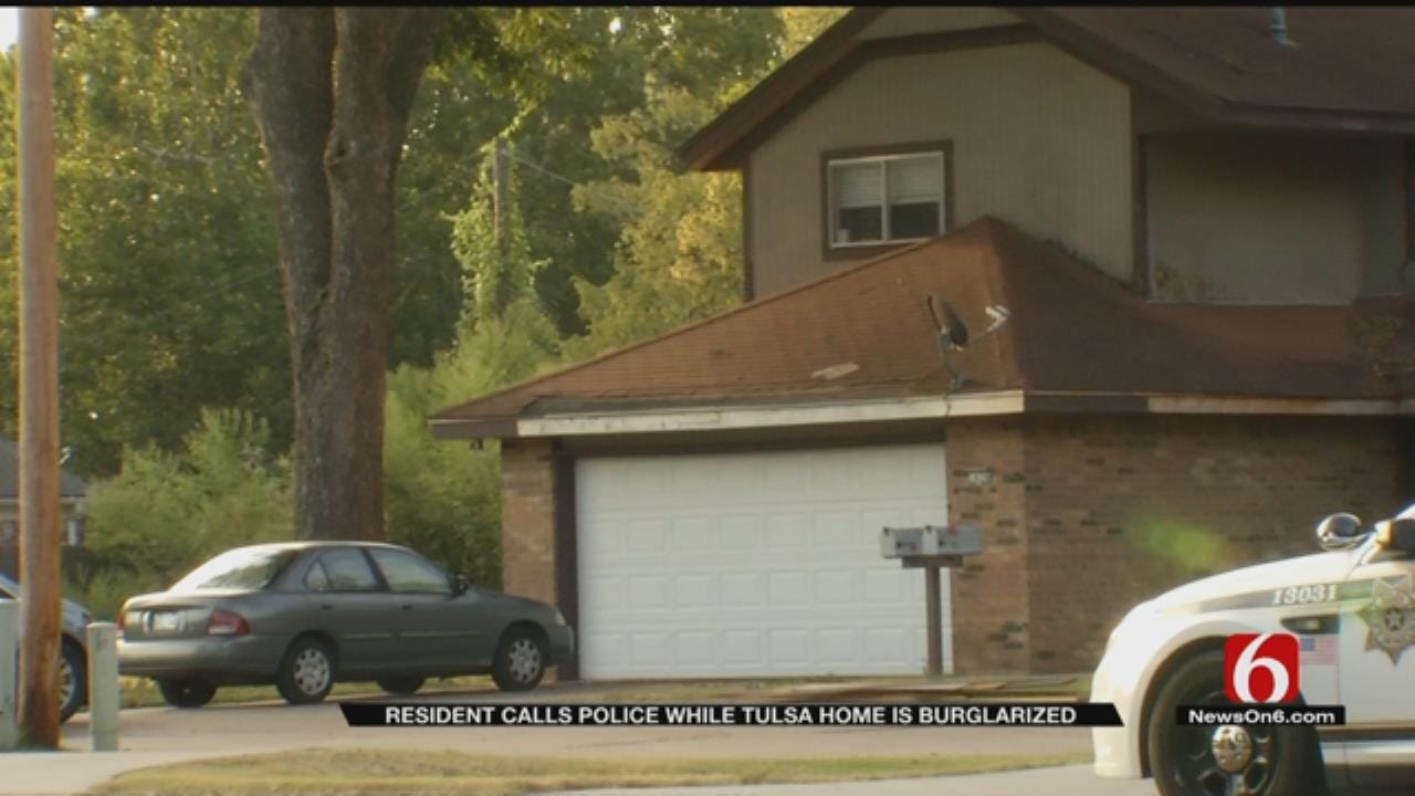 Tulsa Home Burglarized While Resident Is Inside