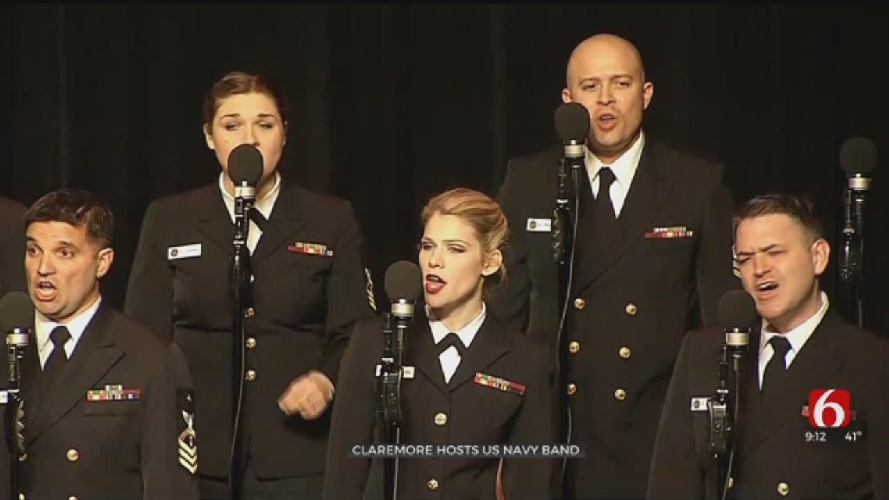 Claremore Hosts U.S. Navy Band