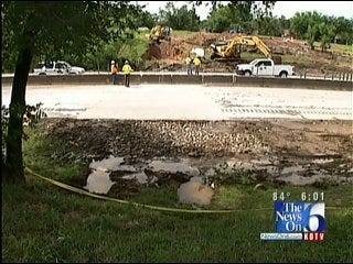 I-44 In Tulsa Reopens To Traffic After Sinkhole Repair