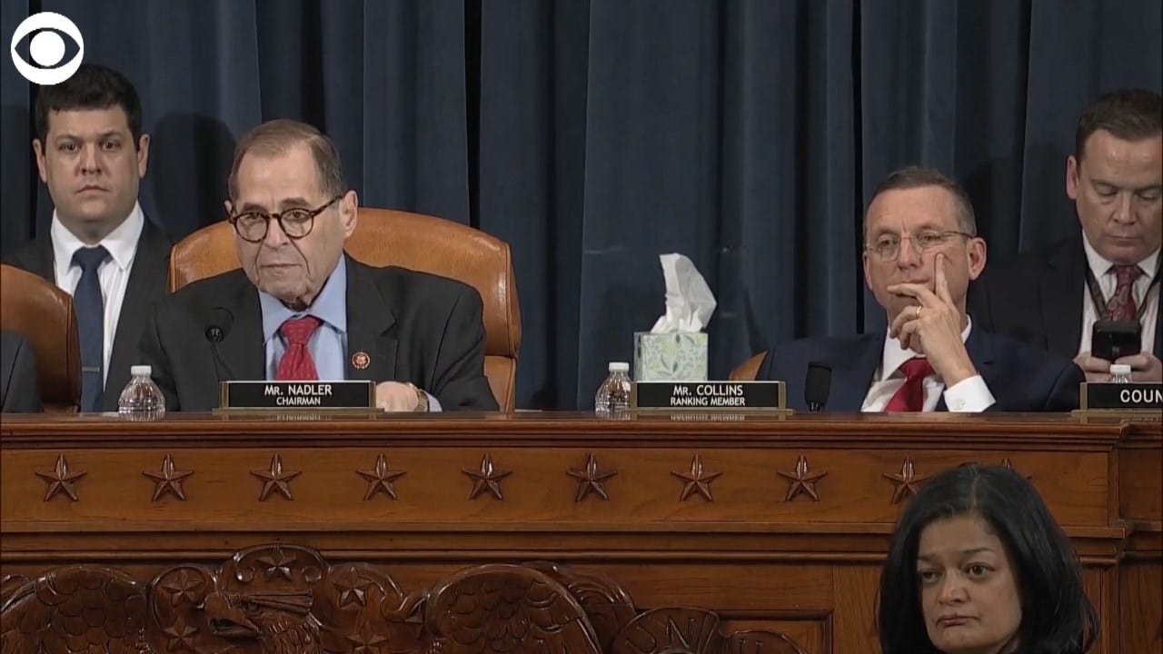 WATCH: House Judiciary Committee Approves Articles Of Impeachment