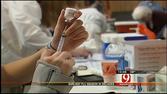 Flu In Oklahoma Reaching Peak, Expected To Get Worse
