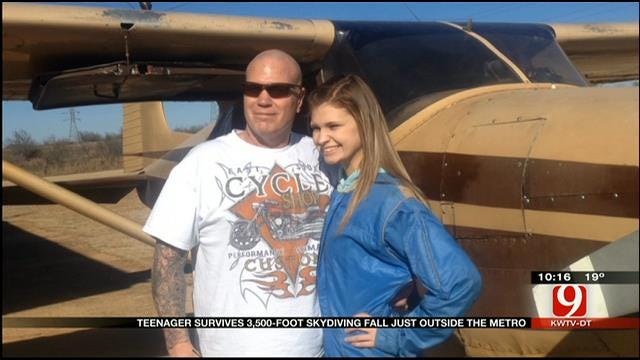 Teenager Survives 3,500 Foot Fall In Chickasha