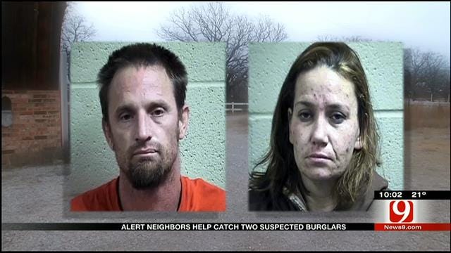 Alert Neighbors Help Catch Two Suspected Burglars Near Tecumseh