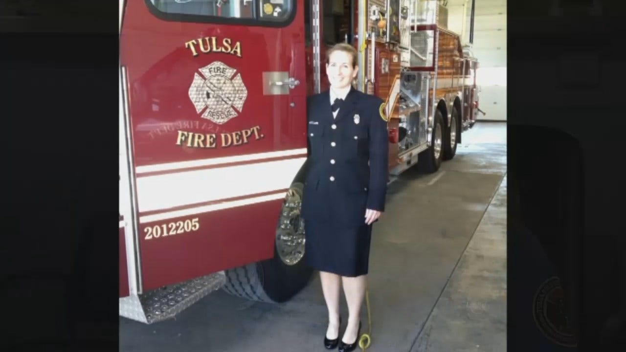Kelly Meeks: Tulsa Rotary Firefighter of the Year.