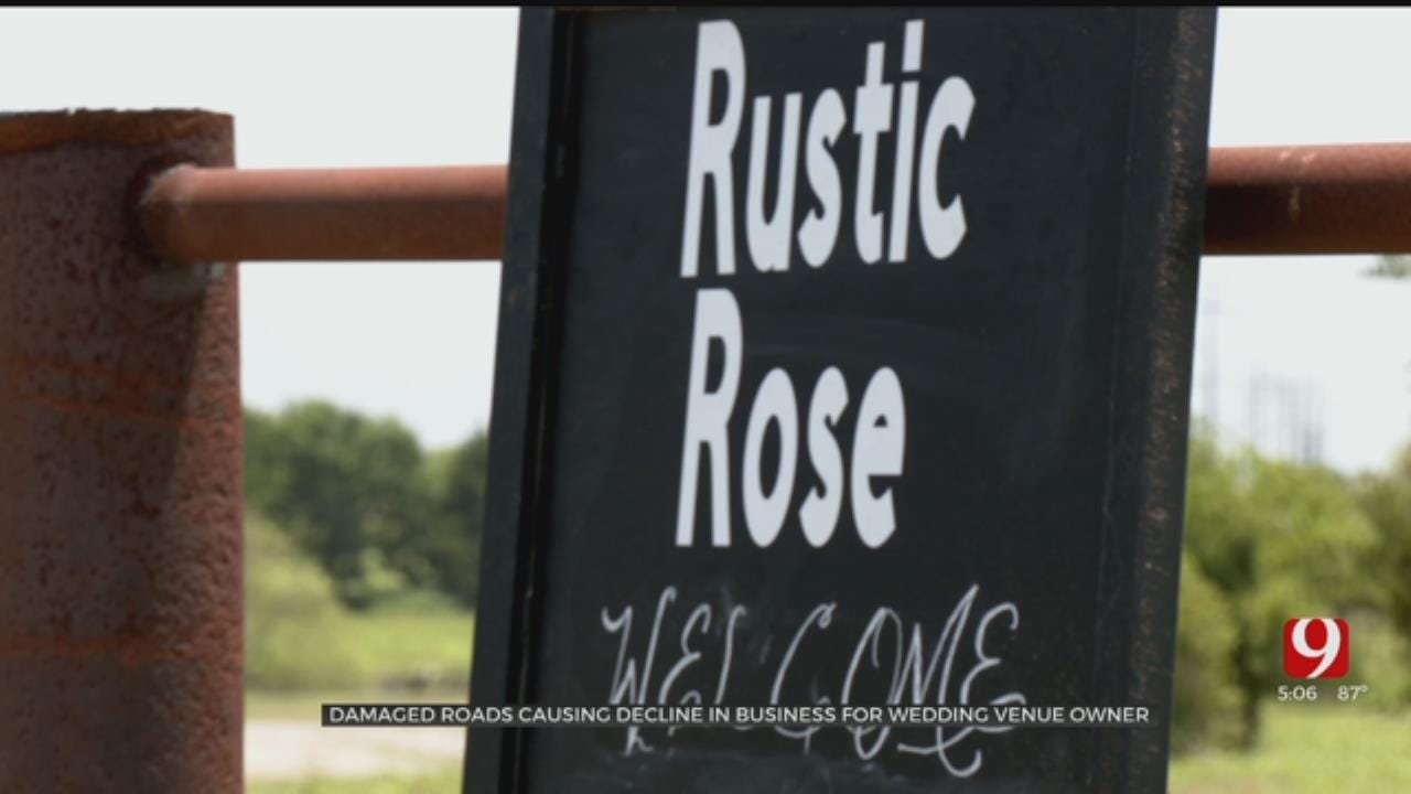Logan County Wedding Venue Owner Says Damaged Roads Causing Decline In Business