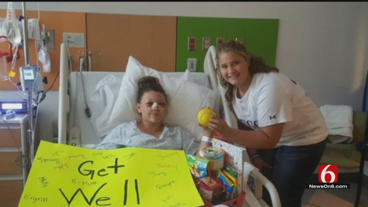 Line Drive Injury Leads To Friendship For Green Country Softball Players