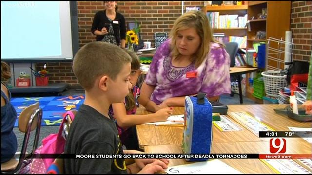 New School, Same Faces For Many Moore Students