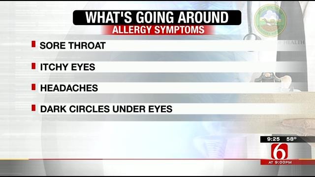 What's Going Around: Sore Throats And Allergies