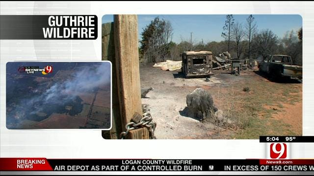 Family Loses Everything In Logan County Wildfires
