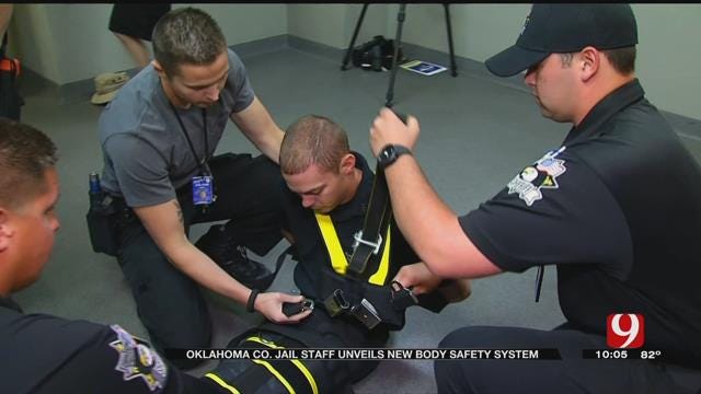 Oklahoma County Jail Officials Unveil New Safety Restraints