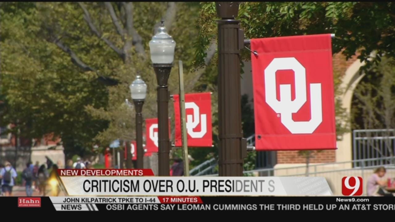 Open Letter Criticizes Process Of Finding New OU President