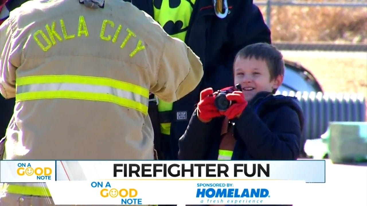 On A Good Note: Special Kids Get To Have Some Special Firefighter Fun